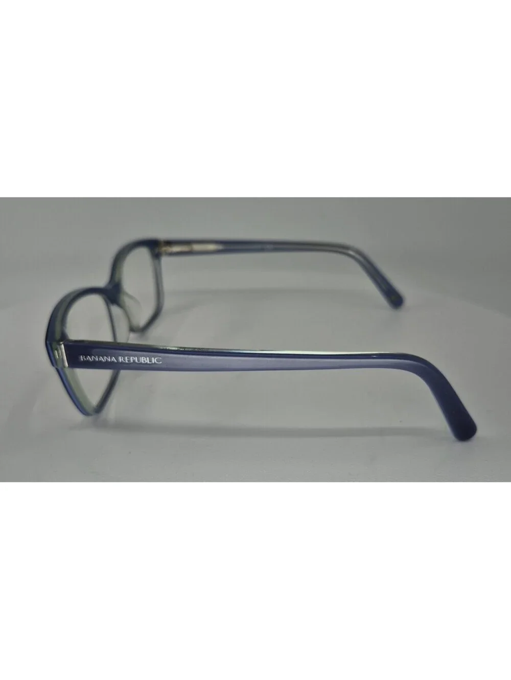 Banana Republic KHOLE 1U1 Eyeglasses Blue Tone Glasses Unisex Frame Only 135mm